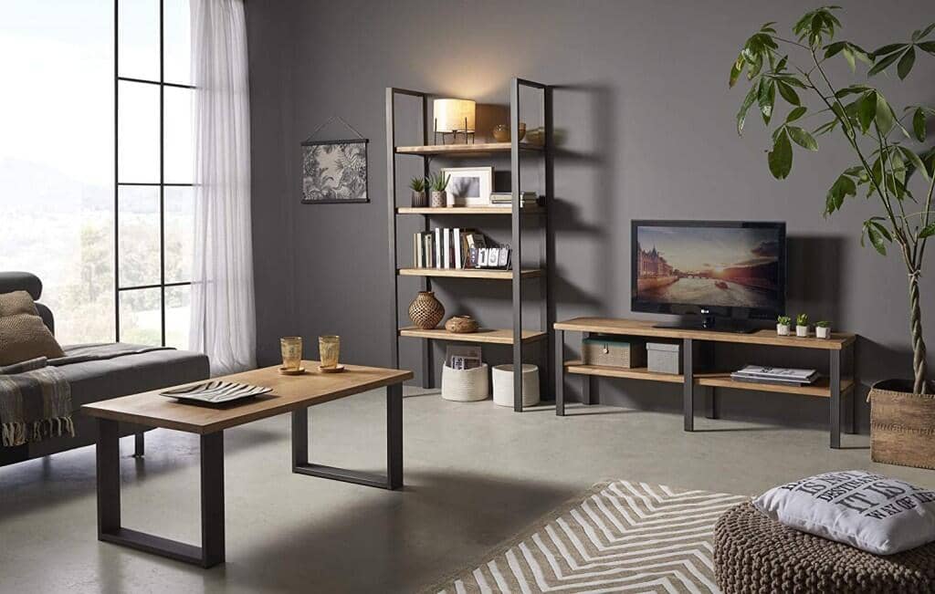 mueble tv estilo industrial