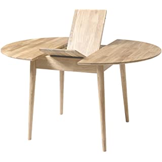 mesa redonda estilo industrial extensible 06